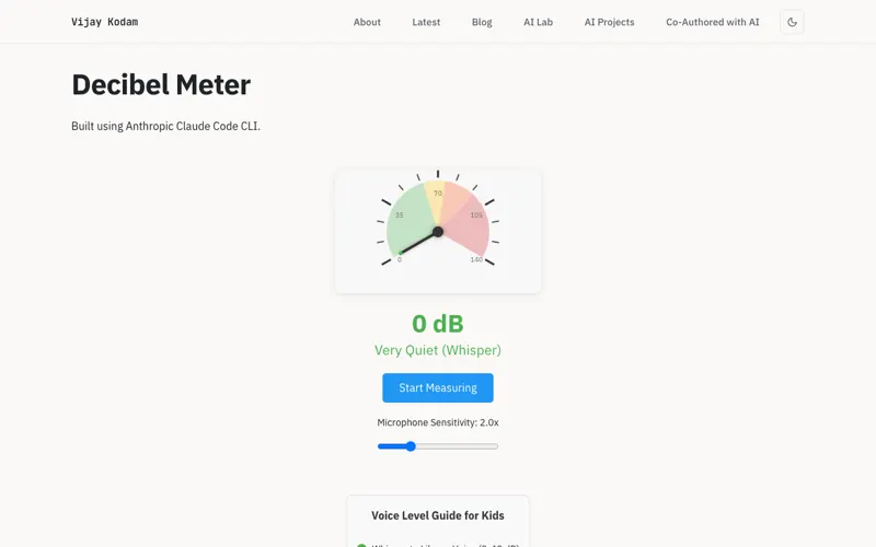 Decibel Meter thumbnail